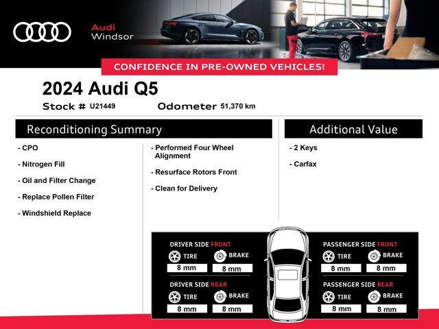 2024 Audi Q5 Komfort in Cars & Trucks in Windsor Region - Image 4