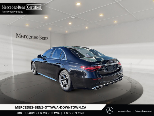 2021 Mercedes-Benz S500 4MATIC Sedan- Premium rear seating packa in Cars & Trucks in Ottawa - Image 4