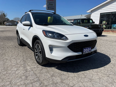 2021 Ford Escape SEL Panoramic Power Sunroof and Leather