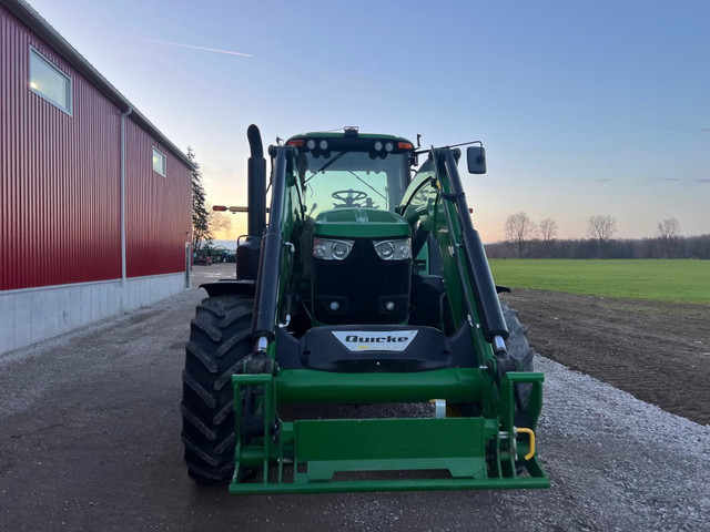 2016 John Deere 6195M Loader Tractor in Farming Equipment in Portage la Prairie - Image 2
