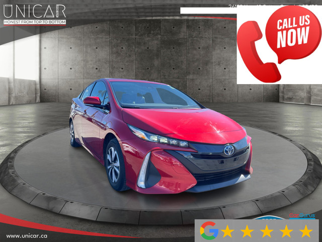 2018 Toyota Prius No Accidents Hybrid Prime Upgrade Lane Assist  in Cars & Trucks in Markham / York Region