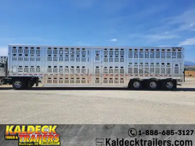 2025 Bull Ride Livestock Semi Trailer - 102in. Width - Available in 48in. - 53in. Length - 13in.6in....
