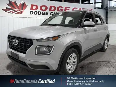 Dealer Certified Pre-Owned. This Hyundai Venue delivers a Regular Unleaded I-4 1.6 L/98 engine power...