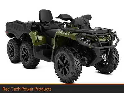 2024 Can-Am OUTLANDER MAX 6X6 XT 1000 Price does not include freight, PDI --------------------------...