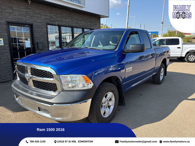 2016 Ram 1500 4WD Quad Cab 140.5" ST in Cars & Trucks in Edmonton