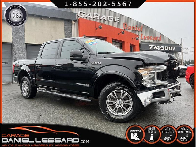 Ford F-150 LARIAT, CREW CAB BTE 5,5, TAIL GATE STEP, CUIR 2019 in Cars & Trucks in St-Georges-de-Beauce - Image 2