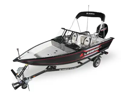 2024 Legend Boats R-Series R15 Fishing Boat COMES WITH: With Glide-on Trailer With Mercury 25 ELPT 4...