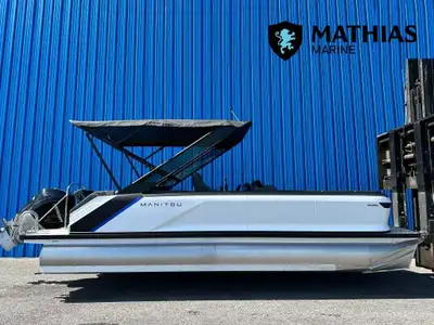 Bateau Ponton MANITOU 24 EXPLORE SWITCHBACK 2024 Concessionnaire de bateaux et pontons neufs et d'oc...