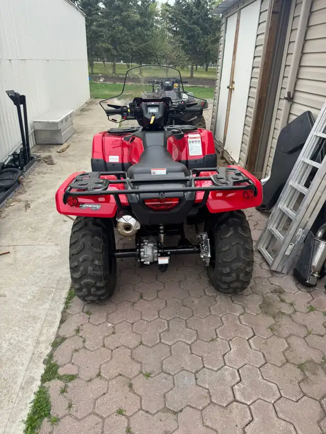 2024 HONDA RUBICON 520 DCT DELUXE – RED! in ATVs in Edmonton - Image 5