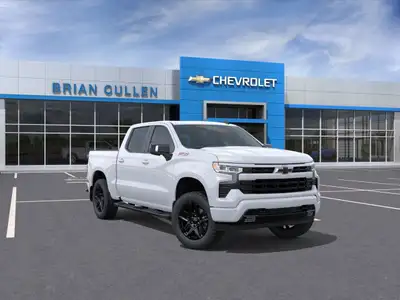 The 2025 Chevrolet Silverado 1500 RST in a pristine white finish is a robust 44 that promises power...
