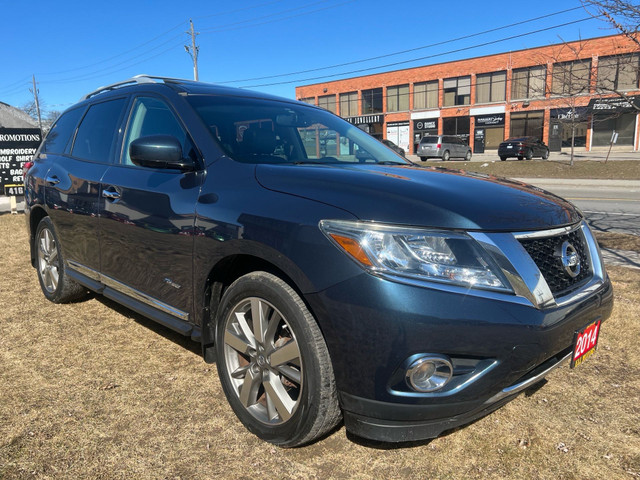 2014 Nissan Pathfinder 4WD HYBRID PLATINUM 360 CAM DUAL SUNROOF in Cars & Trucks in City of Toronto - Image 3