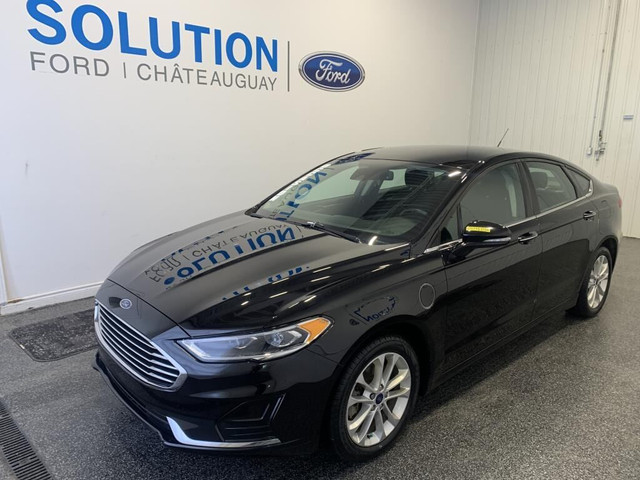 2020 FORD FUSION SEL + ENERGI + BRANCHABLE + BAS KM + ÉCONOMIQUE in Cars & Trucks in West Island