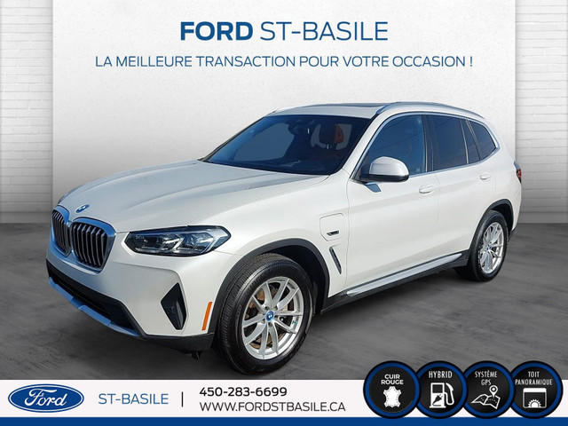 2022 BMW X3 X3 xDrive30e HYBRIDE HYBRIDE INTERIEUR CUIR ROUGE in Cars & Trucks in Longueuil / South Shore
