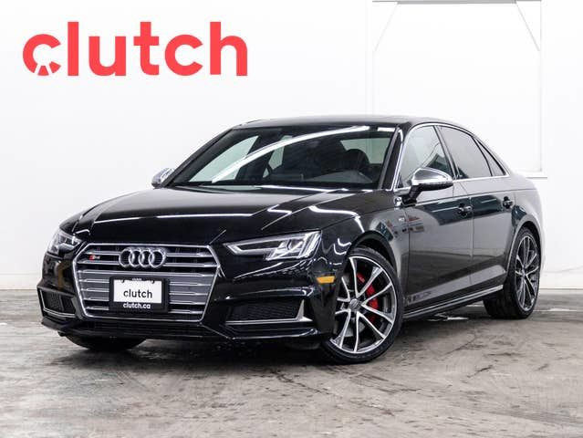 2018 Audi S4 Progressiv quattro AWD w/ Front Heated Seats, Rearv in Cars & Trucks in City of Toronto