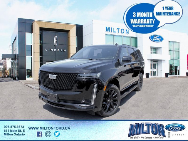 2021 Cadillac Escalade Sport ONYX PKG - HEAD-UP DISPLAY - CADILL in Cars & Trucks in Oakville / Halton Region