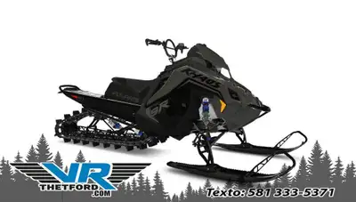 VR Thetford Paiement à partir de 73$/sem. + TX. 2025 Polaris 9R RMK KHAOS 155 Rabais VR Thetford 850...