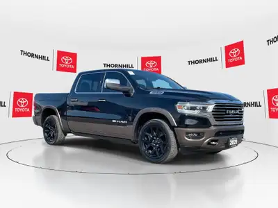 Thornhill Toyota Proudly Presents This Black 2021 RAM 1500 with LIMITED LONGHORN Package, Featuring:...