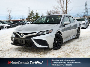 2021 Toyota Camry SE | Adaptive Cruise | Blindspot Monitor | Lane Keep Assist | Heated Seats and Steering Wheel