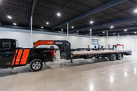 15-Ton, 26' Deckover Flatbed Trailer Brandt UGR1526