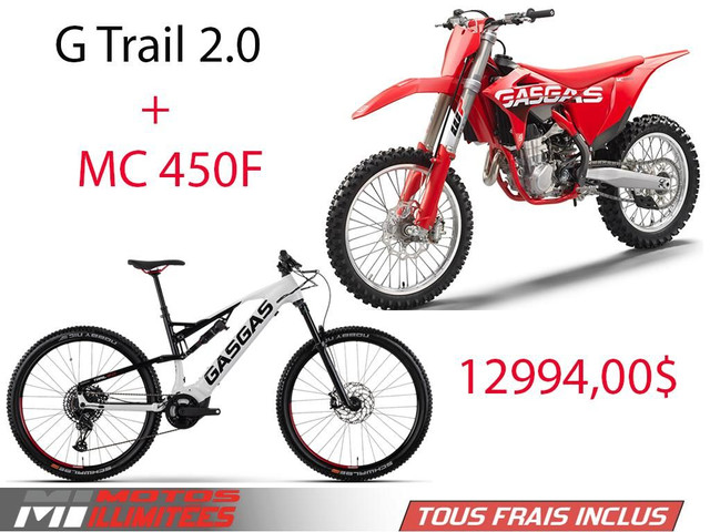 2024 Gas Gas MC 450F Frais inclus+Taxes in Dirt Bikes & Motocross in Laval / North Shore