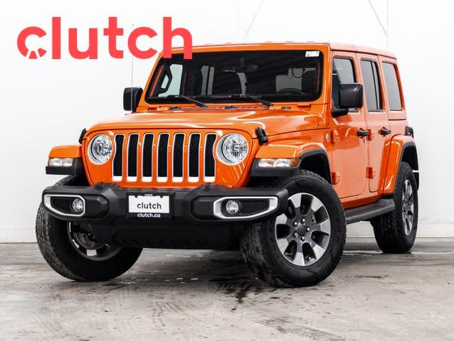 2023 Jeep Wrangler 4-Door Sahara w/ Front Heated Seats, Rearview in Cars & Trucks in Ottawa