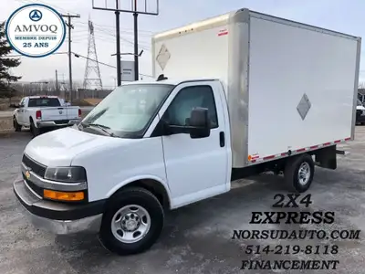 195622KM 2x4 6.0L, Air climatisé, 2020 CHEVROLET EXPRESS CUBE 24995$, Financement disponible / Finan...