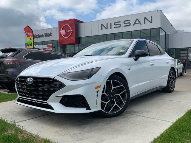 2022 Hyundai Sonata N Line Ask us about our Complimentary Peace  in Cars & Trucks in Medicine Hat