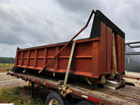 19.5 Dump Truck Box with 30 Ton Hoist
