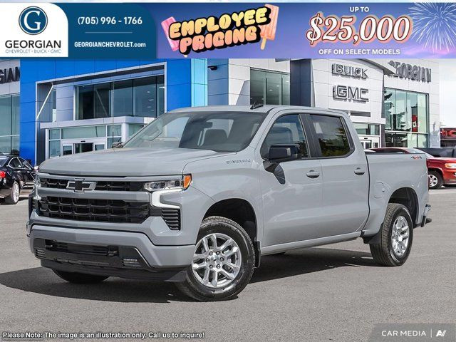2025 Chevrolet Silverado 1500 RST- Trailering Pkg - Convenience in Cars & Trucks in Barrie