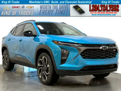 Experience the excitement of driving a brand new 2025 Chevrolet Trax Fwd 2rs, now available at Virde...