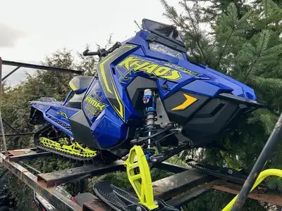 2021 Polaris 850 RMK KHAOS 155Agile and Ultra Responsive on All-Mountain Terrain Discover KHAOS 155...