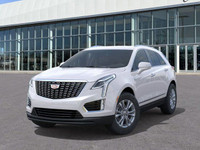 The 2025 Cadillac XT5 Luxury makes a striking entrance finished in Crystal White Tricoat with bold c... (image 1)