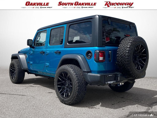2024 Jeep Wrangler SPORT S | BIKINI PEARL | AFTERMARKET RIMS | in Cars & Trucks in Oakville / Halton Region - Image 4