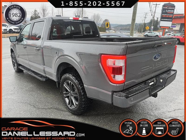 Ford F-150 LARIAT CREWCAB BTE 6'5" TOIT GPS 5.0L MAG 20" 2021 in Cars & Trucks in St-Georges-de-Beauce - Image 4