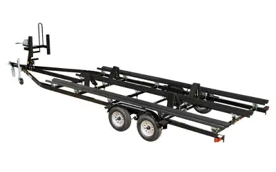 The drive on tube frame Wide Body design of these models yields a very stable road worthy trailer fo...