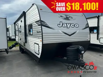 Jayco Jay Flight SLX travel trailer 263BHS highlights: Large Slide Out Double-Size Bunks Hidden Pant...