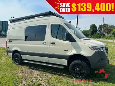 Jayco Terrain Class B diesel motorhome 19Y highlights: Power Lift Bed Under-Bed Gear Garage All-Whee...