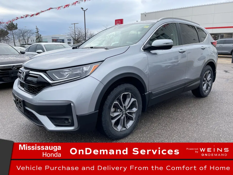2020 Honda CR-V EX-L -AWD /CERTIFIED/ ONE OWNER/ NO ACCIDENTS