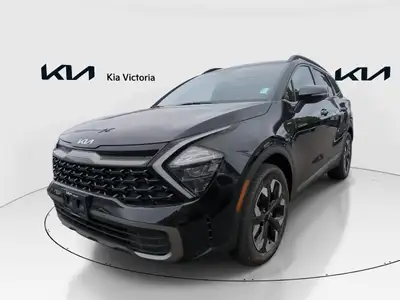 Step into the 2024 Kia Sportage X-Line AWD, finished in a bold black color with an all-wheel-drive s...