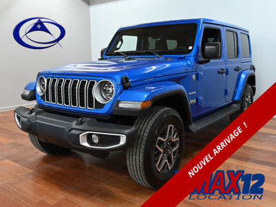  2024 Jeep WRANGLER UNLIMITED Sahara Unlimited Cuir