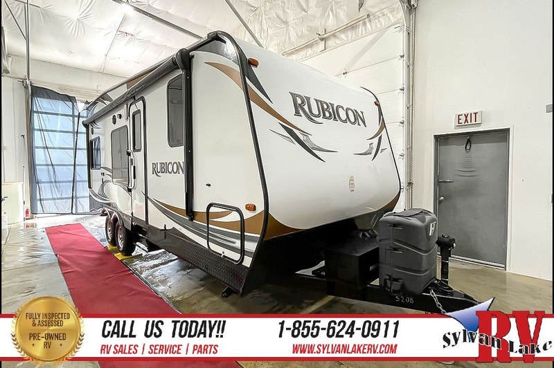 2015 Keystone Rubicon 2100 12' Garage Toy Hauler w/4.0kW Gen Travel