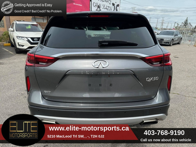 2019 INFINITI QX50 ESSENTIAL AWD LOW KMS CLEAN CARFAX FINANCING  in Cars & Trucks in Calgary - Image 3