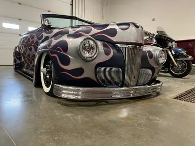 This 41 Ford is about as radical as you can get. Way too many custom mods to list!! Full air ride th...