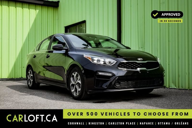 2021 Kia Forte EX • HEATED SEATS/STEERING • WIRELESS CHARGING in Cars & Trucks in Cornwall
