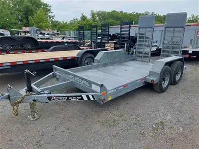 This is being sold as a used trailer. It was regsitered to a customer and the deal fell through. It...