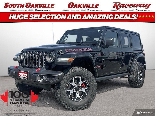 2022 Jeep Wrangler RUBICON | CLEAN CARFAX | CARPLAY | BACKUP CAM in Cars & Trucks in Oakville / Halton Region
