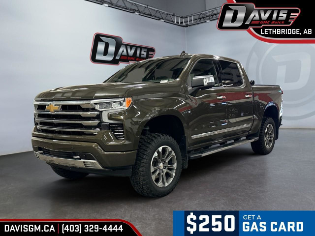 2023 Chevrolet Silverado 1500 High Country 6.2L 8CYL | HEATED... in Cars & Trucks in Lethbridge