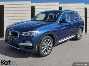 2019 BMW X3 XDrive30i AWD, ONLY 33,000 KM'S CLEAN CARFAX, NAVI BMW QUALITY AND LUXURY