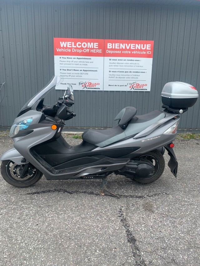 2016 Suzuki Burgman 400 Fully Reconditioned & Ontario Safety Cer in Scooters & Pocket Bikes in Ottawa - Image 3