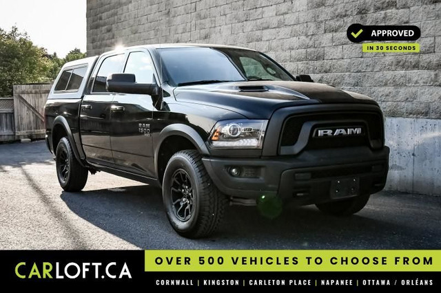 2022 Ram 1500 Classic Warlock • FOG LAMPS • REAR CAM • TRUCK CAP in Cars & Trucks in Kingston